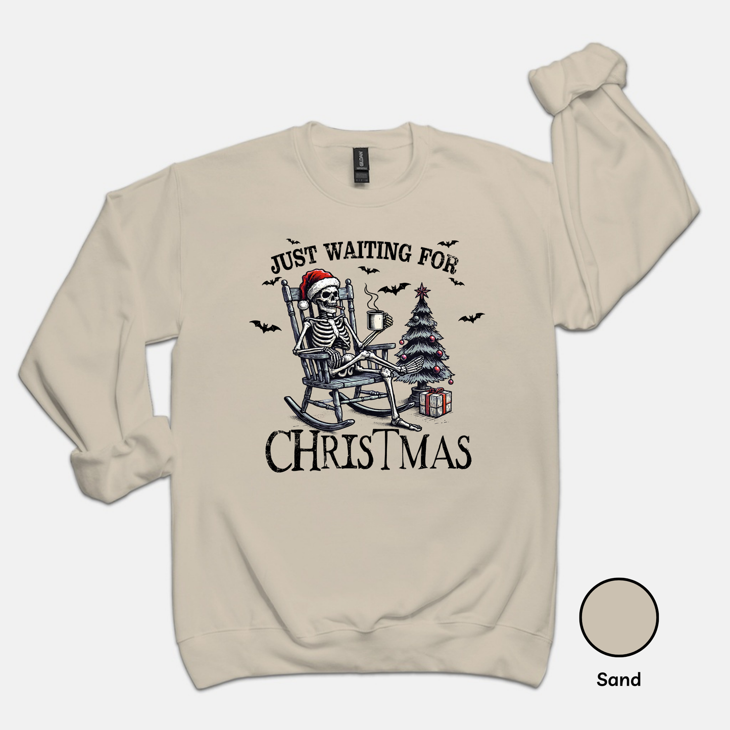 Just waiting for Christmas- Sweatshirt