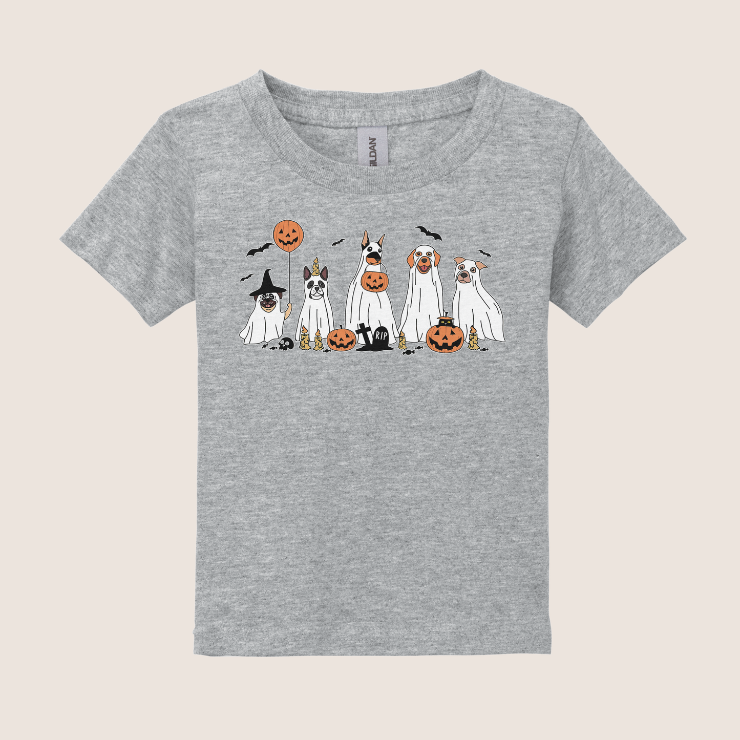 Littles Ghost Pups- T-Shirt