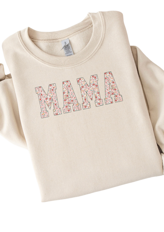 Pre Order- Floral Mama Sweatshirt