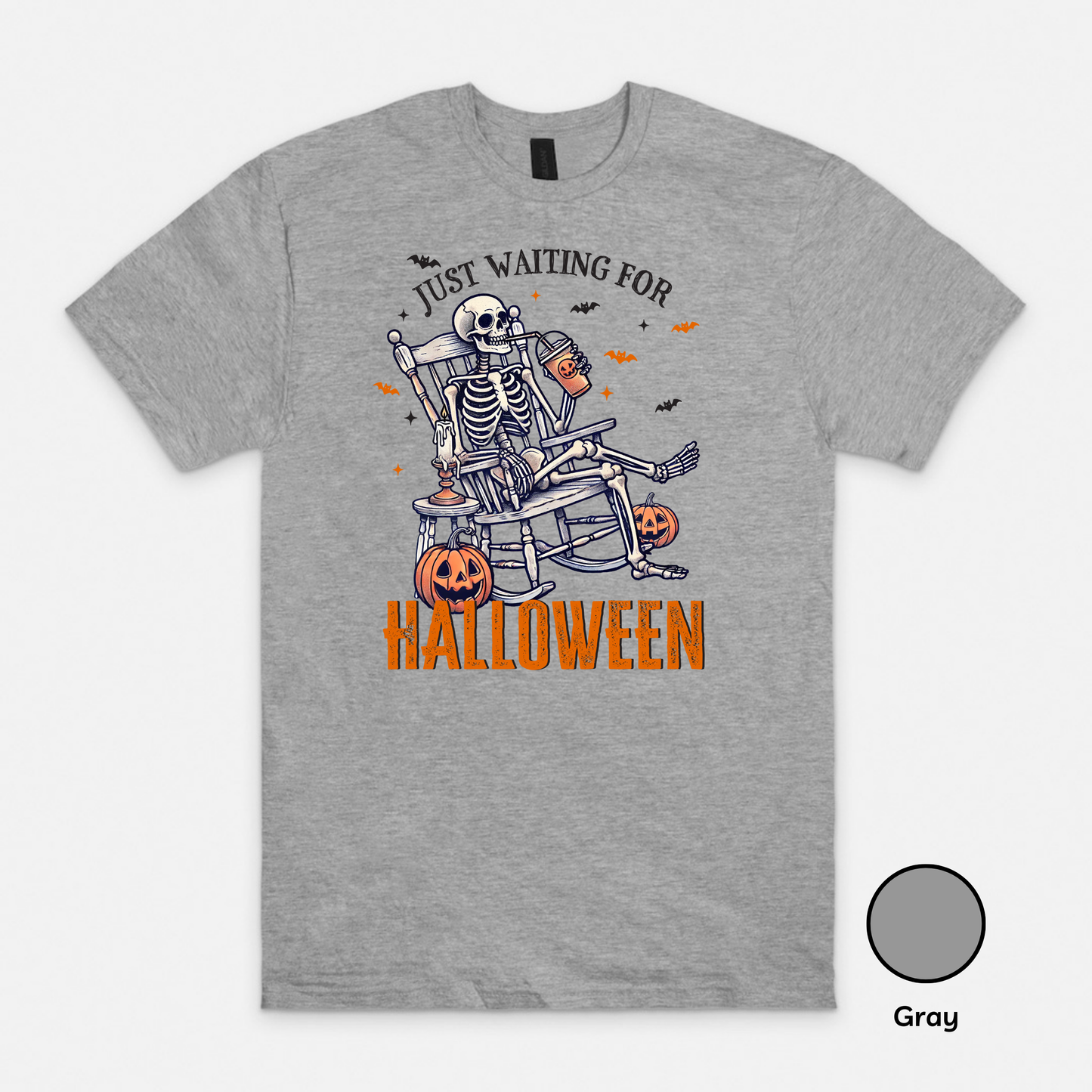 Just waiting for Halloween- T-Shirt