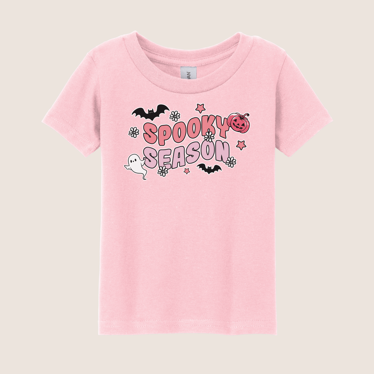 Littles Pink Spooky Season- T-Shirt