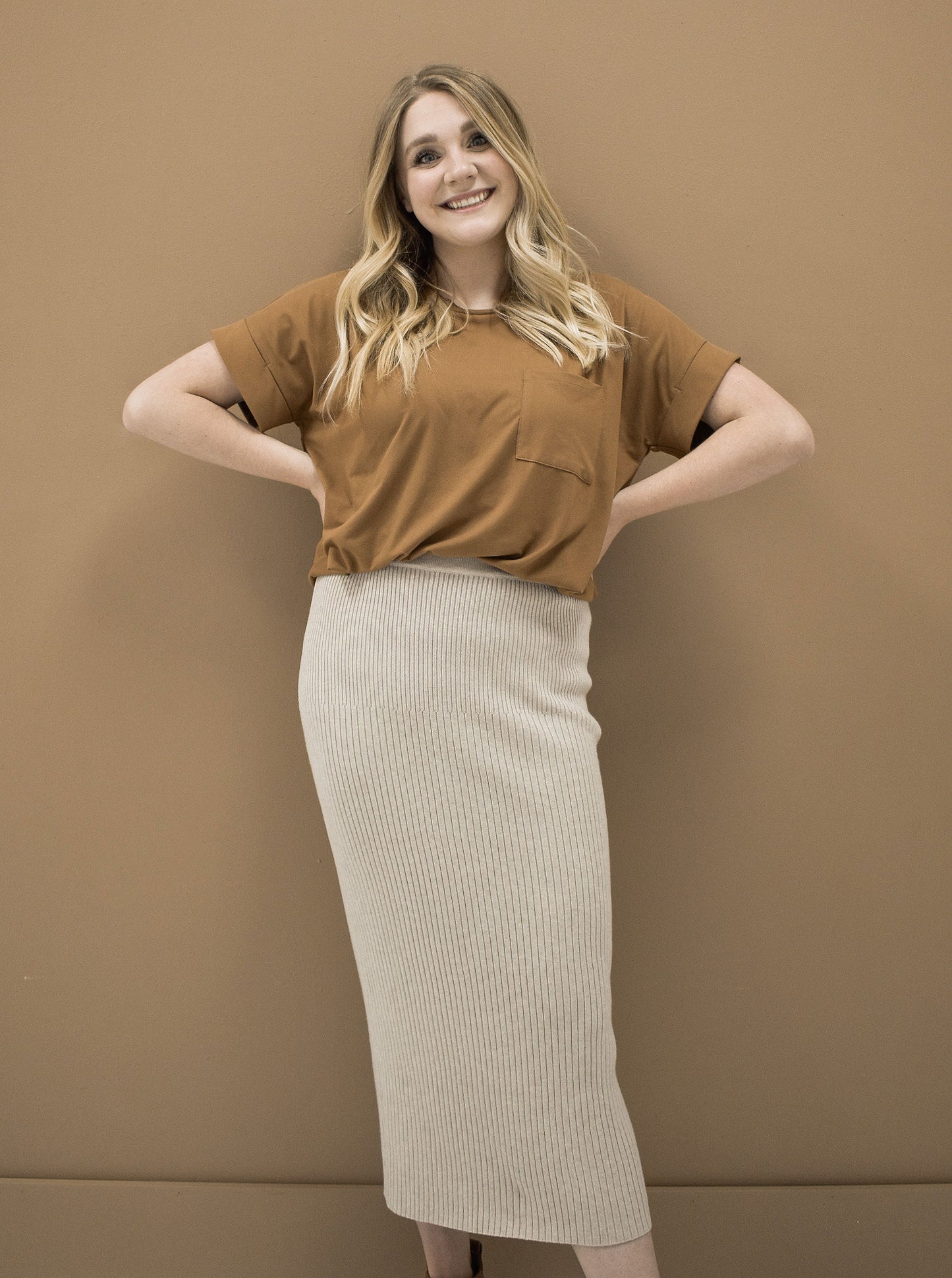 Gracie Skirt- Oatmeal